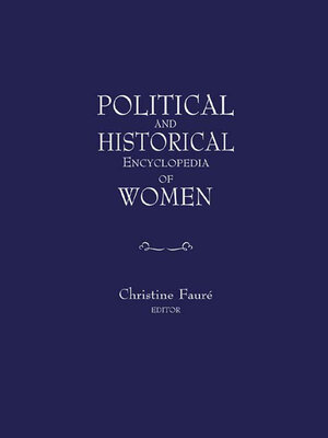 cover image of Political and Historical Encyclopedia of Women